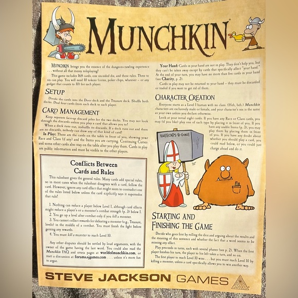 Munchkin Card Game. Complete. - Picture 5 of 5